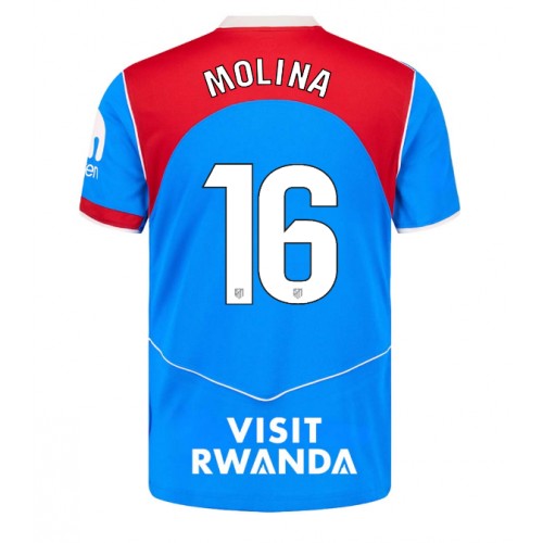 Atletico Madrid Nahuel Molina #16 Replika Tredje Tröja 2025-26 Kortärmad